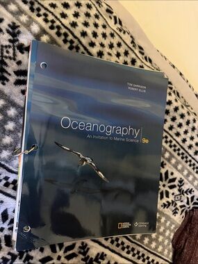 Oceanography An Invitation to Marine Science Binder-Ready Textbook - 9e